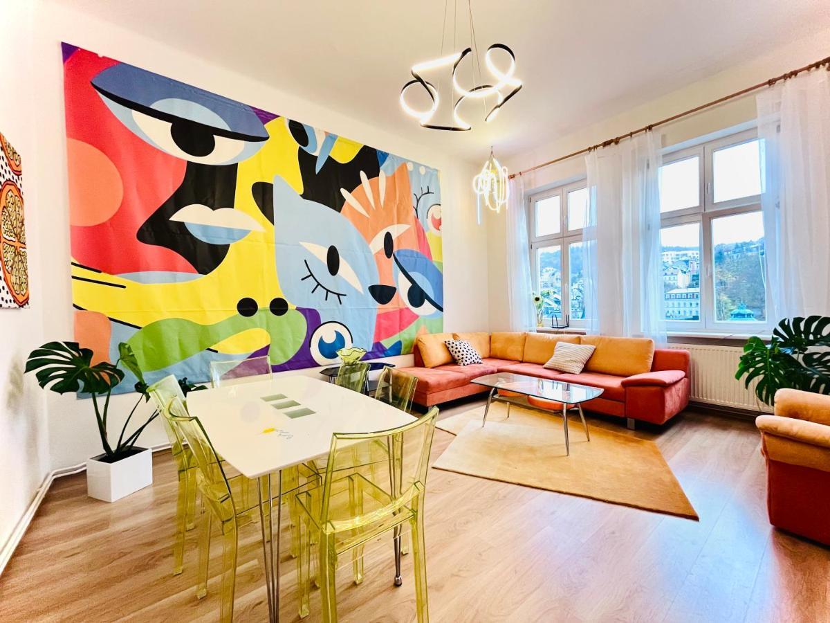 Sunny City - Apartment In Spa Zone With Private Garage Карлові Вари Екстер'єр фото
